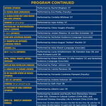 Program of the Event, page 2